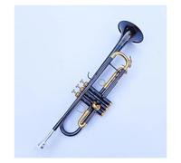 Professional Bb Trumpet Black Nickel Gold Plated Yellow Brass Instruments Bb Trumpete Musical
