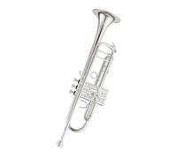 Professional Bb Trumpet In The Key Of B Made Of Silver Plated Brass With Leather Case