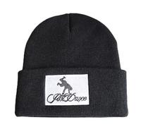 Professional Bboy Cap for Head Spin Beanie Knitted Breakdance Spin Hat, Black, 7 Years