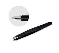 Professional Beauty Eyebrow Tweezers Slanted Tip Stainless Steel Tweezer