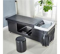 Professional Beauty Salon Bed Full Reclining Shampoo Hairdressing Thai Massage Flushing Physiotherapy Bed for Barber Shop