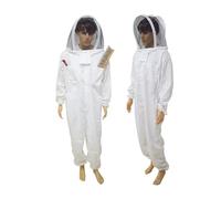 Professional Beekeeper Clothes Protection Beekeeping Safty Vei Suit Anti Bee Suit Beekeeping Clothing Protective Beekeeping ar ,Full Protection(L)