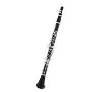 Professional Beginner Exam Clarinet B Flat Ebony Clarinet Silver-plated External Copper Hoop Clarinet Set