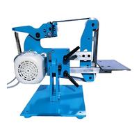 Professional Bench Grinder and Sander Belt Grinder, Dual Power, All-Steel Construction, for Industrial DIY Projects