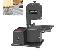 Professional Benchtop Bandsaw with Tilting Table and Grinding Kit for Wood and Acrylic Cutting in Small Workshops