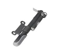 Professional Bike Floor Pump - 2.5X Inflation Speed, Anti-Slip Base & Steel Barrel, 160PSI Tyre Inflator for MTB/Road Bikes, Carabiner Clip Included