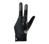 Professional Billiard Glove - Full Finger Left Hand Single Glove | Silk Breathable, Non-Slip, Thin Design | Smooth Elastic High Spandex Polyester for Pool, Cue