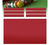 Professional Billiard Table Felt Replacement Kit with Cloth Strips for Clubs, Hotels, and Home Bars