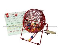 Professional Bingo Cage, Balls & Board