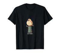 Professional Bird Stalker Backyard Birder Value Graphic T-Shirt, Men, Black, S