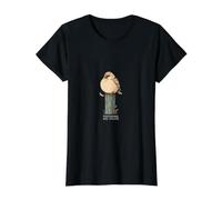 Professional Bird Stalker Backyard Birder Value Graphic T-Shirt, Women, Black, M