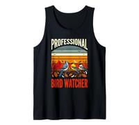 Professional Bird Watcher Retro Birdwatching Nature Tank Top