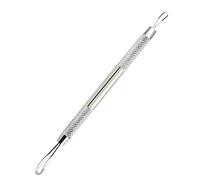 Professional Blackheads Whiteheads Remover Extractor Facial Tool -Flat and Round Wired Ends - Stainless