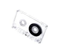 Professional Blanks Tape 3 Durations See Through Design Quick Content Recognition Studio Performances Sound Cassette For Storage