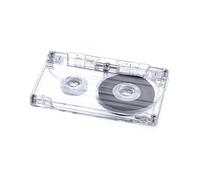 Professional Blanks Tape 3 Durations See Through Design Quick Content Recognition Studio Performances Clear Cassette Tape For Lectures