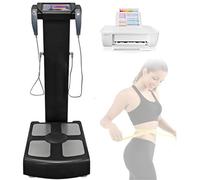 Professional Body Composition Analyzer with Printer, BMI, Body Fat, Muscle Mass, BMR, 20+ Health Metrics, 8" Touchscreen, Cloud Storage for Gym, Clinic, Home Use