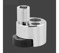 Professional Bolt Extractor Set for Broken Stripped or Seized Studs and Bolts - 1 over 2 Drive Spiral Extraction Tool with Heat-treated Alloy Steel Threads for Automotive Repair Industrial Use