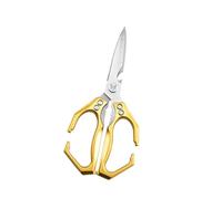 Professional Bone-Cutting Kitchen Shears for Chicken Fish & Vegetables - Ergonomic Grip Aluminum Alloy Scissors Fish Scales Remover Vegetable Cutter