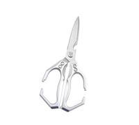 Professional Bone Scissors for Fish Vegetables Aluminum Alloy Ergonomic Kitchen Shears High Efficiency Food Scissors Aluminum