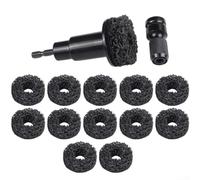 Professional Brake Disc Cleaning Tool for Mechanics | Aluminum alloy body, plastic handle, removes rust, restores for bare , fits most hubs