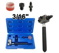 Professional Brake Pipe Flaring Tool Sae Hand Held On Car Double Flare Kit