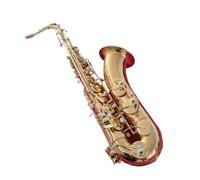 Professional Brass Instrument Bb Vintage Red Cyan Tenor Saxophone Beginner Saxophone