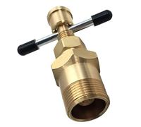 Professional Brass Olive Removal Tool, Heavy Duty Ferrule Puller for 1/2in and 3/4in NPT Copper Pipes, HVAC/Plumbing/AC Duct Compatible, No-Tool Design.