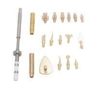 Professional Brass Trim Tool for Secure Nut Fastening Thermal Transfer in Nut Installation Tasks Brass Welding Tool for Electronics