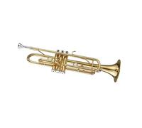 Professional Brass Trumpet Instrument Trumpet B Flat Brass Horn Wind Instrument Major(1)