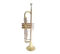 Professional Brass Trumpet Instrument Trumpet B Flat Instrument Tricolor Professional Performance Or Teaching