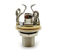 Professional Brasses Pickup Guitar Pickup Output Jacks Metal Guitar Socket For Easy Installation Easy Install Basses Guitar Pickup