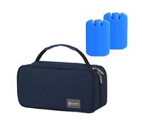 Professional Breastmilk Transport Cooling Bag Insulation Design Organsier for Working Moms Travel and Hospital Visits Insulated Thermal Breast Milk Storage Organizer