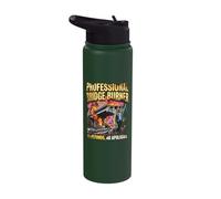 Professional Bridge Burner No Refunds No Apologies Fire Stainless Steel Insulated Water Bottle