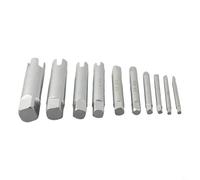Professional Broken Head Screw Removal Tool Set Of 10 Pieces For Extracting Snapped Taps From M5 Up To M22 Made From Galvanized 45# Steel For Metal Working