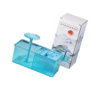 Professional Brush Drying Rack ABS Construction Maintenance Stand Multi Compartment Organizers for Art Studio Classroom Not Rinse Moisturizing Brush Holder