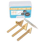 Professional Bumper Restoration Iron Tip with Triangular Copper Head for Auto Bodywork and Temperature Adjustable Repair Iron Tip