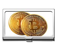 Professional Business Card Holder,Money Bitcoin Cash Stainless Steel Card Holder