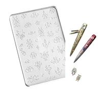 Professional Butterfly Nails Art Molds Small Accessories Mold Nails Decorative Mold for Salon Manicure Decorations Silicone Nail Molds
