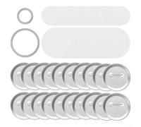 Professional Button Maker Kit 200 Sets Compatible with Most Badge Machines for Creating Custom Badges for Events, School, and Personal Use