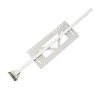 Professional Cabinet Handle Drill Jigs Cabinet Template with Measurement Marking for Accurate Hole Alignment Closet Door Hole Locator