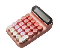 Professional Calculator Mechanical Tactiles Feedbacks Reduce Fatigue Bright Screen Readable Any Light Portable ABS Construction Fashionable Calculator Multiple Colors Shock