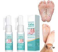 Professional Callus Remover Extra Strength Spray, Foot Callus Remover Extra Strength Spray, for Remove Dead Skin and Calluses on Feet, Instant Foot Peeling Spray Oil for All Skin Types (2pcs)