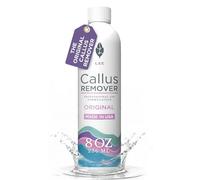 Professional Callus Remover for Feet - Original, Powerful Formulation - Extra Strength Gel, Home Pedicure Foot Spa Results - Cracked & Dead Dry Skin Supplies - 8 Oz