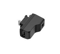 Professional Camera Adapter Simultaneous Power with 3.5mm Type C Charging Port for Action Camera Charging Adapter