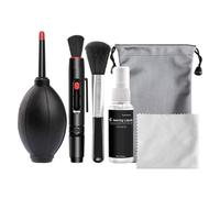 Professional Camera Cleaning Kit - 20-in-1 Sensor & Lens Maintenance Set | High-Pressure Air Blower, Retractable Lens Pen & Microfiber Cloths, Electronics & Keyboard Cleaner for DSLR, Mirro