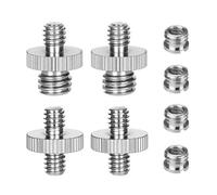 Professional Camera Quick Release Plate 1/4in To 3/8in Screws Adapter Precise Thread For Secure Equipment Installation