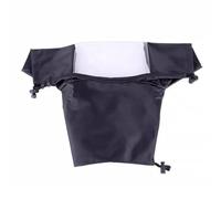 Professional Camera Rain Cover with Zipper and Window | Carbon Fiber Build, Black Finish, for Lens and Camera Use in Snow, Dirt, Family and Friends