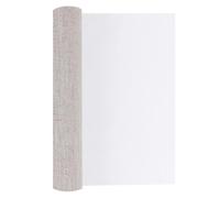 Professional Canvas Roll 5M White Linen Canvas Roll Width 21-57CM, Primed Blend for Artistic Painting 1pc(47CM)
