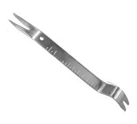 Professional Car Door Panel Clip Remover Tool with Scale and Dual-Curved Pry Bar for Auto Trim Removal and Interior Panel Service