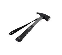 Professional Carbon Steel Tent Hammer Camping Tent Hammer Home Puller Extractor Ergonomic Handle Weatherproof Stake